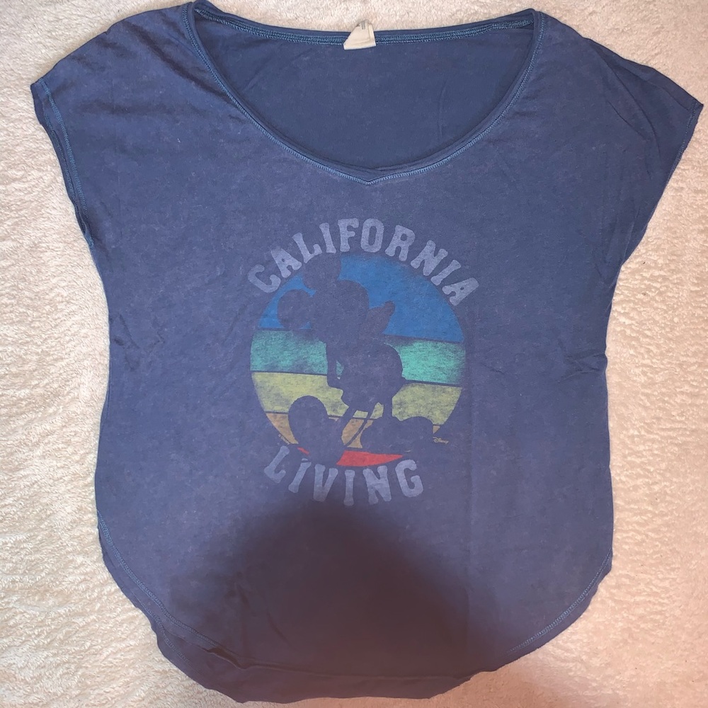 Hollister Wide Neck Tee